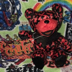 Grateful Dead Bear "CC Rider" By Liquid Blue ~NWT~